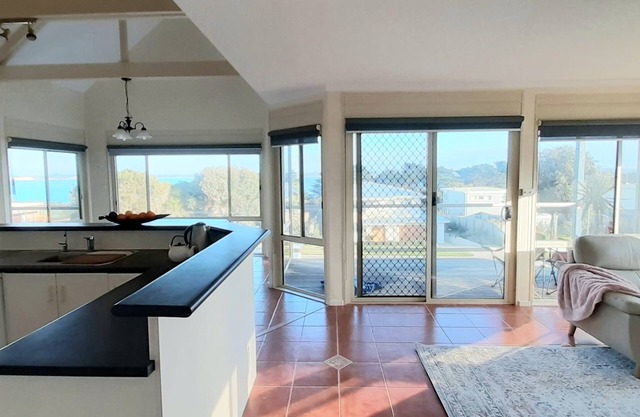 Ocean View with beach and shops at door step