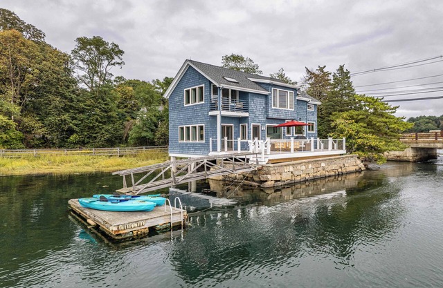 Oceanfront Dock Escape ~ Kayaks & Paddleboards