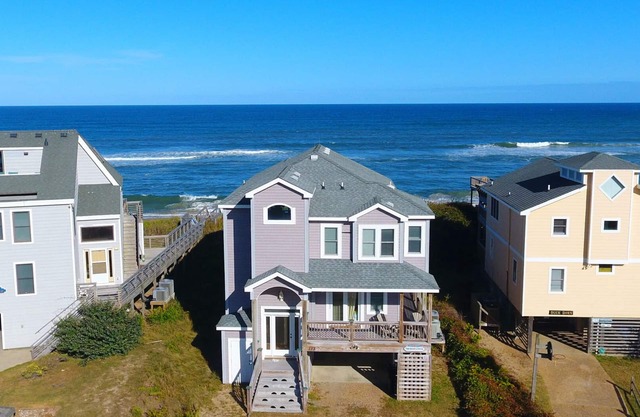 OCEANFRONT, Ocean Views, ELEVATOR, Private Beach Walkway, BB14, Heart Of Duck