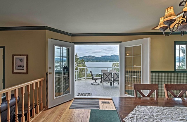 Oceanfront Retreat w/Mountain Views & Boat Dock!