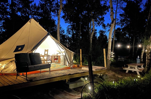 Off-Grid Yurt in White River National Forest Pet-Friendly!