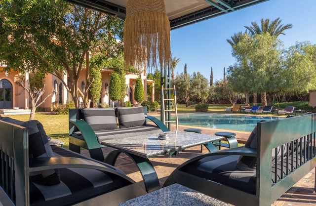 One of a Kind Villa with private pool, large garden, Hammam
