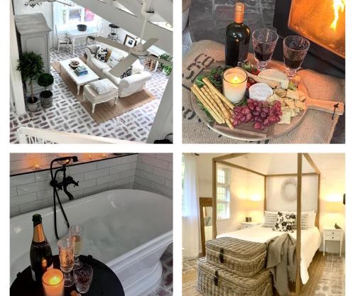 One Wee Cottage welcomes spring & a new, secure dog enclosure !