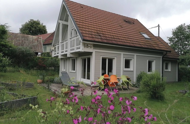 Our little wooden house in the mountains