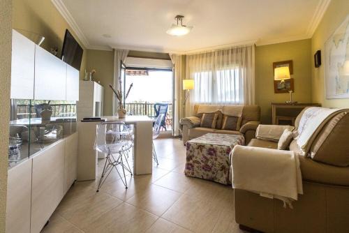 Outdoor apartment with panoramic views