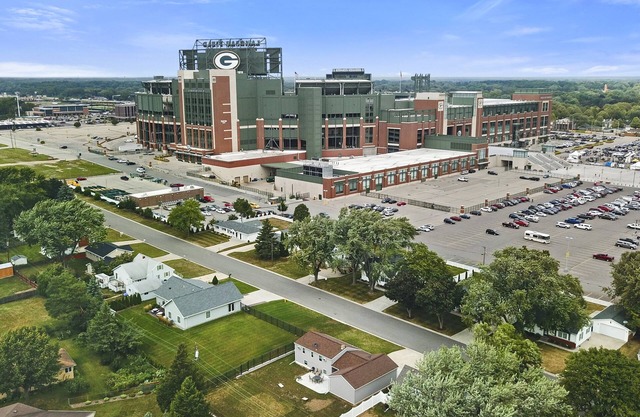 Pack Shack #3 in the Shadows of Lambeau Field! Feel like you're at the stadium!