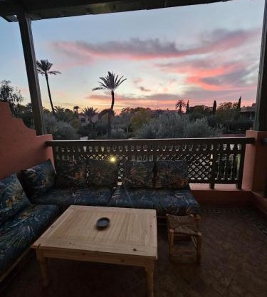 Palmeraie Marrakech, appt 2ch, residence avec piscine