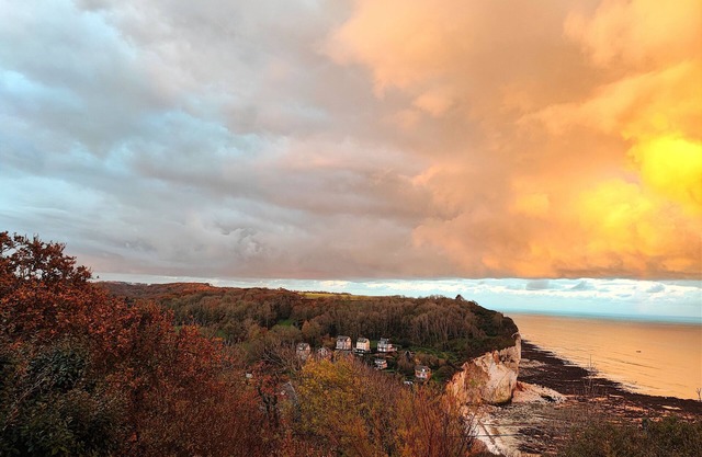 Panoramic sea view - Plage des Petites Dalles - 6/7 pers