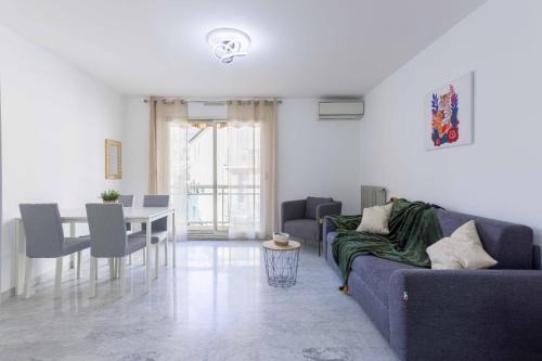 Paradis de Nissa - central, balcon, clim, 15mn Palais&Plage