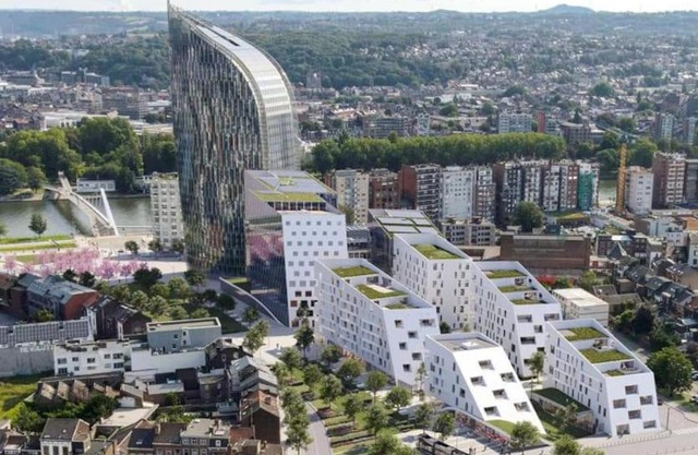 Paradis Express face à la gare guillemins