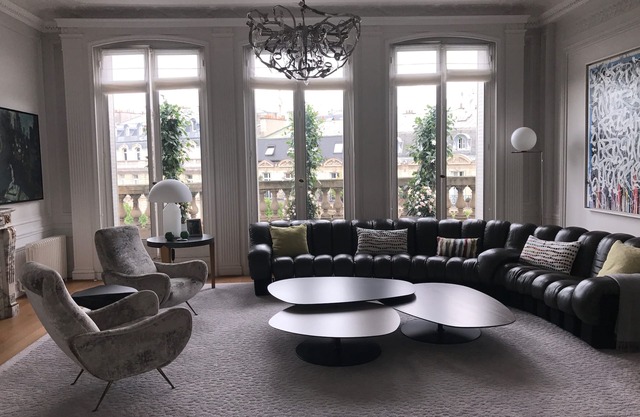 Paris 8th, Lux Modern Apt , 5 BR, Grt Views, 350sq meters, on Park Monceau