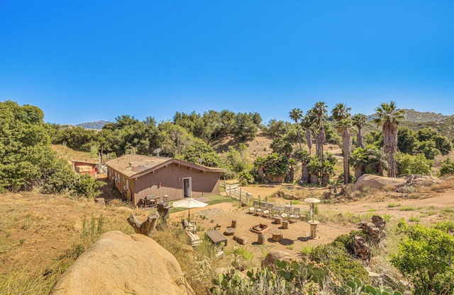 Patio & Mountain Views: Rustic Ramona Home!