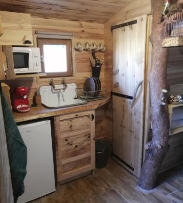 patrice et chrstel Cabane en bois