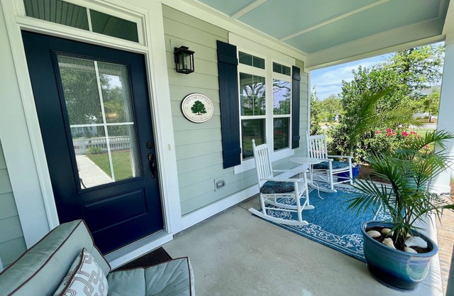 Perfect Single Level Spacious Layout Coastal Retreat Featuring Resort Style Pool