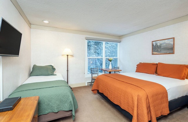 Pet-Friendly Hotel Room With Kitchenette at Mountainside Inn