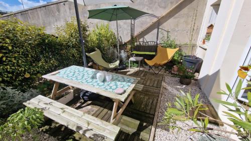 Petit cocon avec jardin, parking et plage à 150m, Le Havre