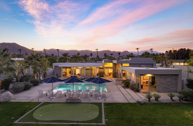 Polo Villa 9 by AvantStay | Backyard w/Putting Green, Pool & Spa