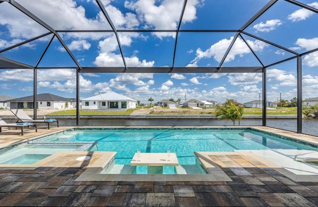 Pool and Spa, Canal Views, Sleeps 12! - Salted Air Villa
