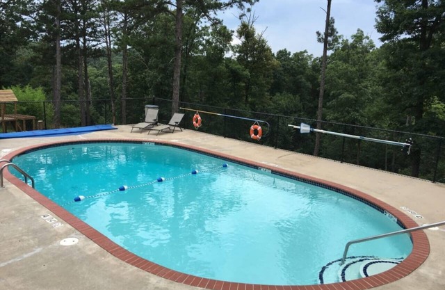 Pool+Wifi+Deck+3mi to Downtown Wild Plum Cabin#1