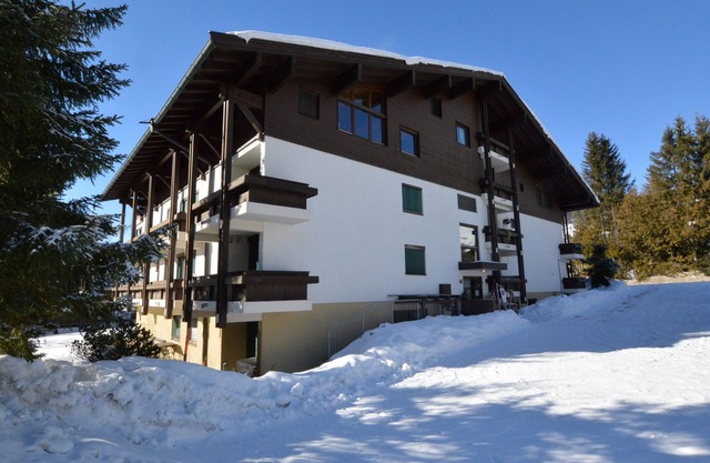 Practical studio near the ski lift
