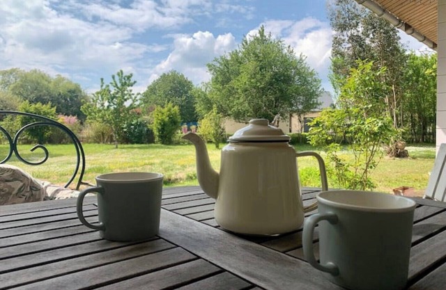 Pretty wooden house near Loches, Touraine, near the Chateaux of the Loire Valley
