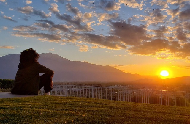 Pristine Home w/Panoramic Mountain & Desert Views! A step above — LITERALLY —