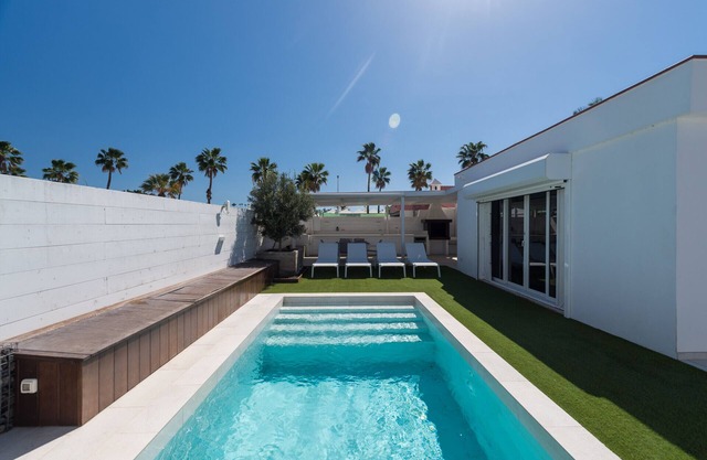 Private pool and spectacular barbecue area