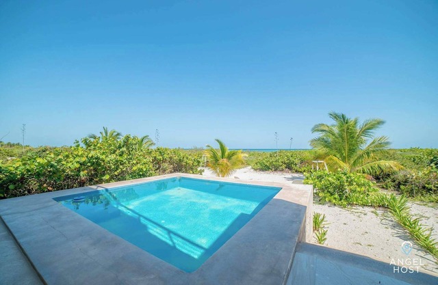 Private Beach Escape with Pool & Ocean Views