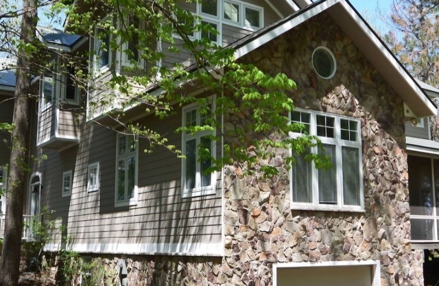 Private Beach on 10 acres. Custom built. Secluded yet close to Harbor Country.