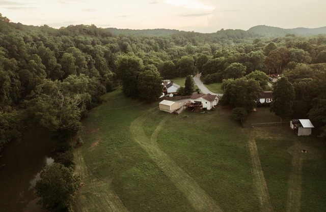 Private Beach on Harpeth River