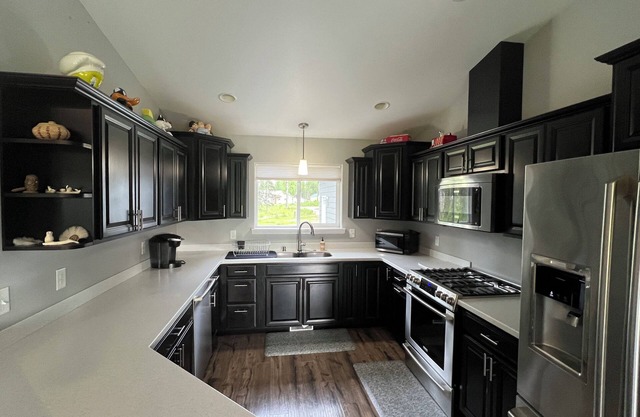 Private home close to hunting, fishing, bike and ATV trails.