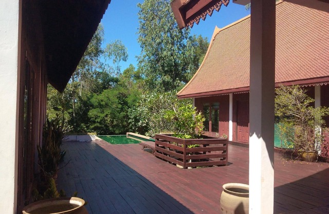 Private pool villa in the countryside. Full board.