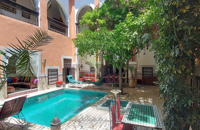 private room in a charming riad