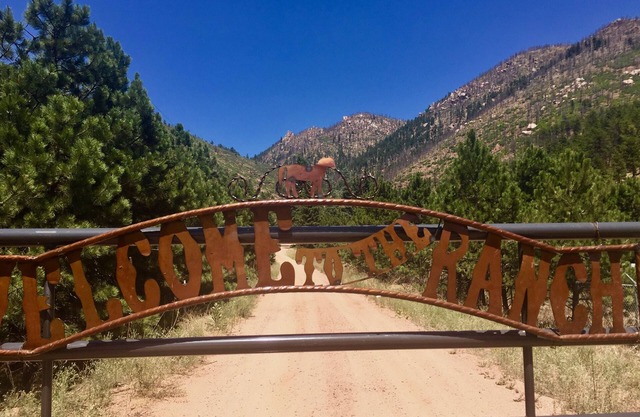 Private Studio Apartment in Historic Farmhouse on 60 acres near Pikes Peak