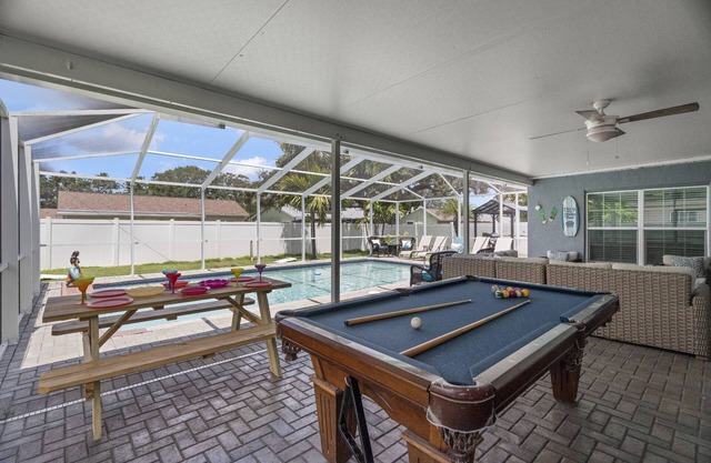 Quiet, Centrally Located Home w/Heated Pool, Gas Grill & Private Backyard - Poolside Paradise