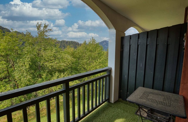 Quiet apartment for 4, south balcony, covered parking