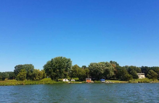 Quiet Lakefront home on 5 acres