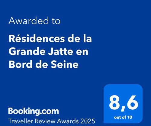 Résidences Grande Jatte, Face Seine, Suites Luxe 52m2 à 97m2, Hôpital Américain à 600m