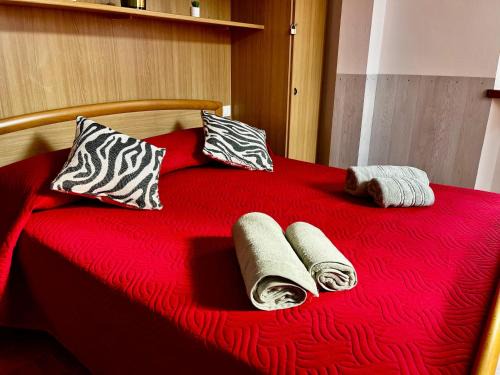 Red Oasis In Center Of Udine