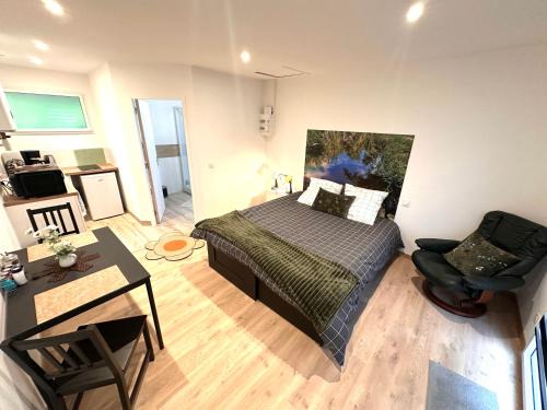 Refuge des voyageurs - Studio neuf - Rivage indépendant en rez de jardin