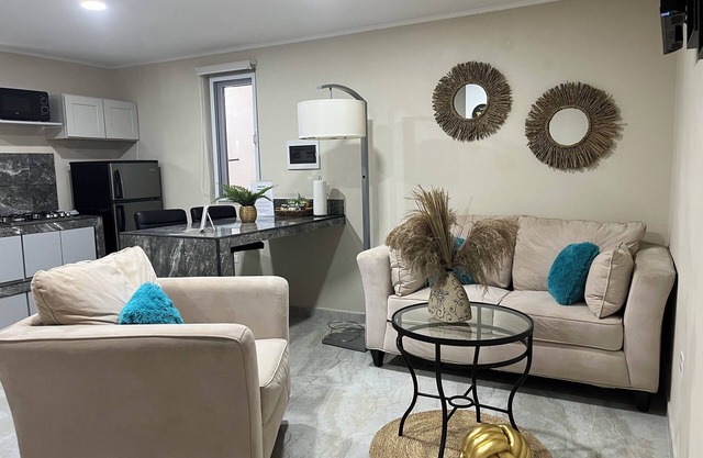 Relax in the tranquility of our brand-new cozy 1 bedroom apartment.n