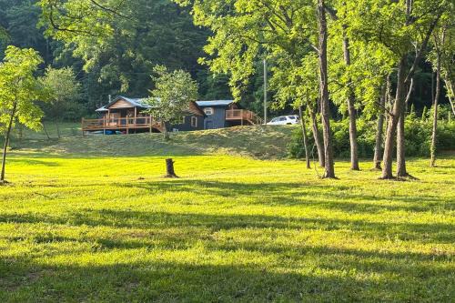 Remote Home with Deck and Grill in Scenic Tuckasegee!