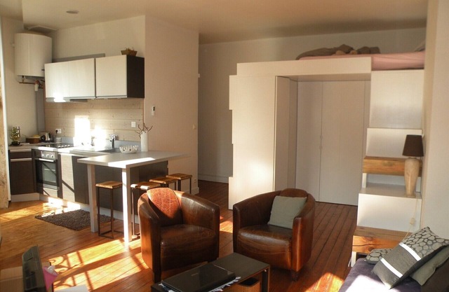 Renovated apartment, bright, contemporary, hyper center