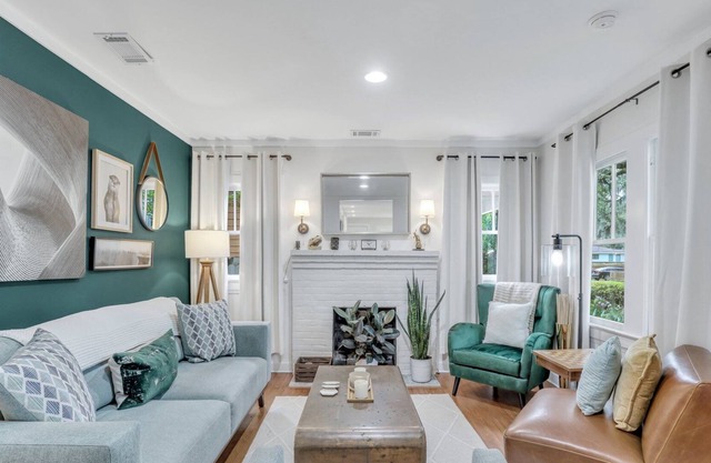 Renovated Bungalow Steps to Daffin Park W/ Parking + Yard By Lucky Savannah