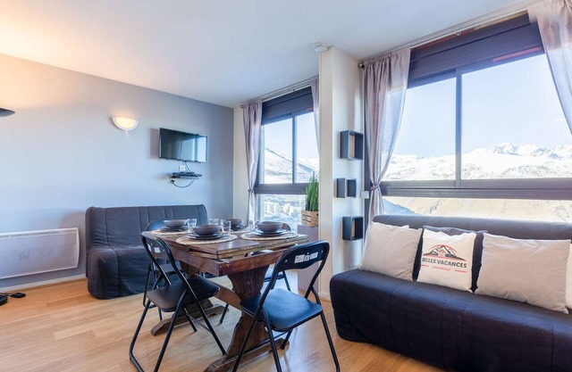 Renovated studio for 6 near the slopes in Saint-Lary-Soulan