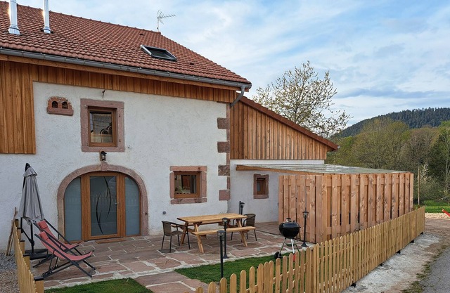 Reorganized farmhouse in the Vosges