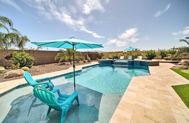 Resort-Style Pool & Spa: Upscale Goodyear Home