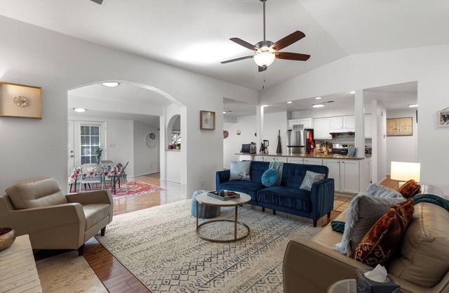 Retreat by Balloon Fiesta Park | Firepit, Gourmet Coffee & Private Outdoor Lounge