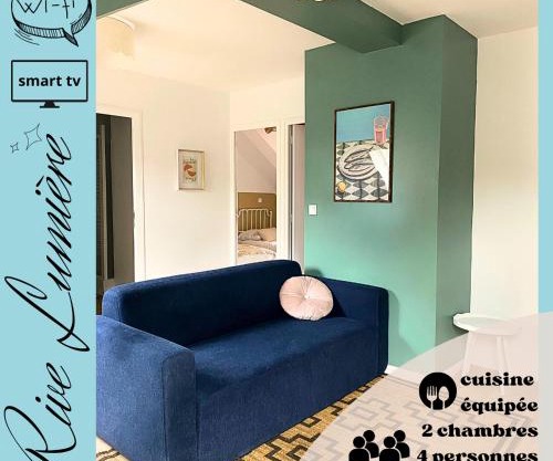 Rive Lumière near canal and city center