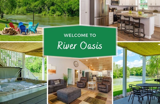 River Oasis- Enjoy this River Front property- 20 min. from Massanutten Resort